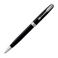 Metal Pen Ballpoint Parker Sonnet - Matte Black Palladium Chrome Trim