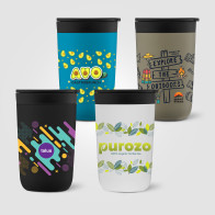Discovery - 415 ml Double Wall Tumbler with Recycled PP Liner