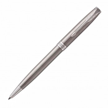 Metal Pen Ballpoint Parker Sonnet - Stainless Palladium Chrome Trim