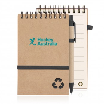 Eco Notepad Recycled Paper Spiral Bound with Z244