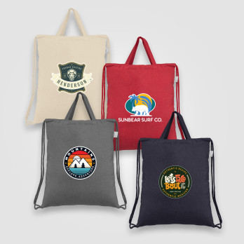 Palma - 5 oz. Recycled Cotton Drawstring Bag