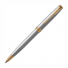 Metal Pen Ballpoint Parker Sonnet - Stainless 23K Gold Plated Trim