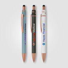 Orbit Spinner Metal Pen w/Stylus