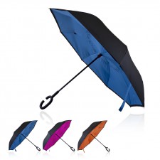 Umbrella 53cm Double Canopy Reverse Shelta