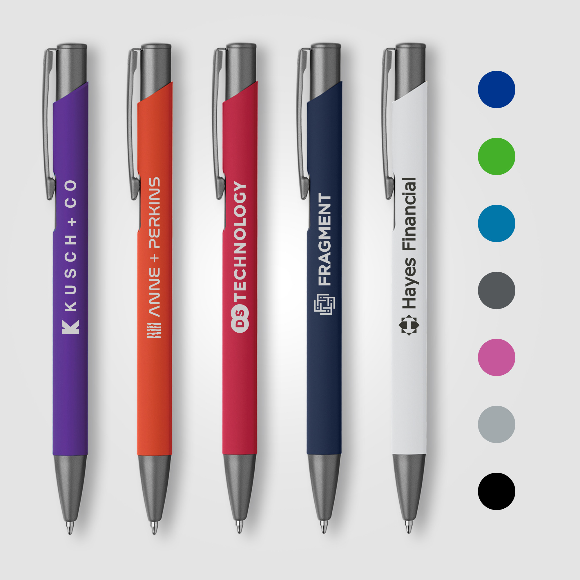 Crosby Gunmetal Softy Pen