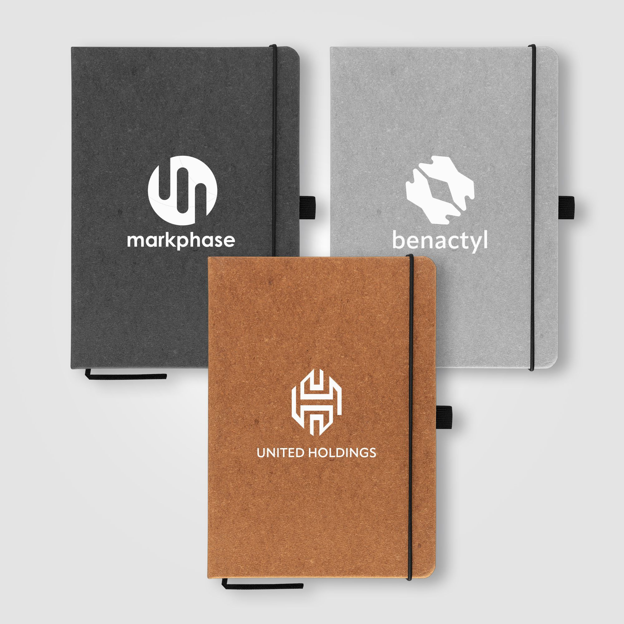 Carson 5.8" x 8.3" Recycled PU Leather Notebook