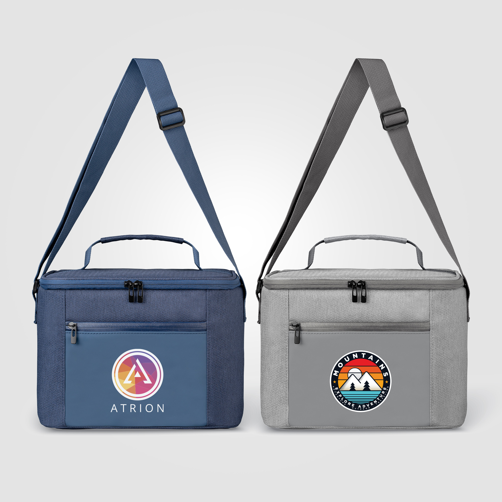 City Pack 600D rPET Zippered Cooler Bag - 10 L